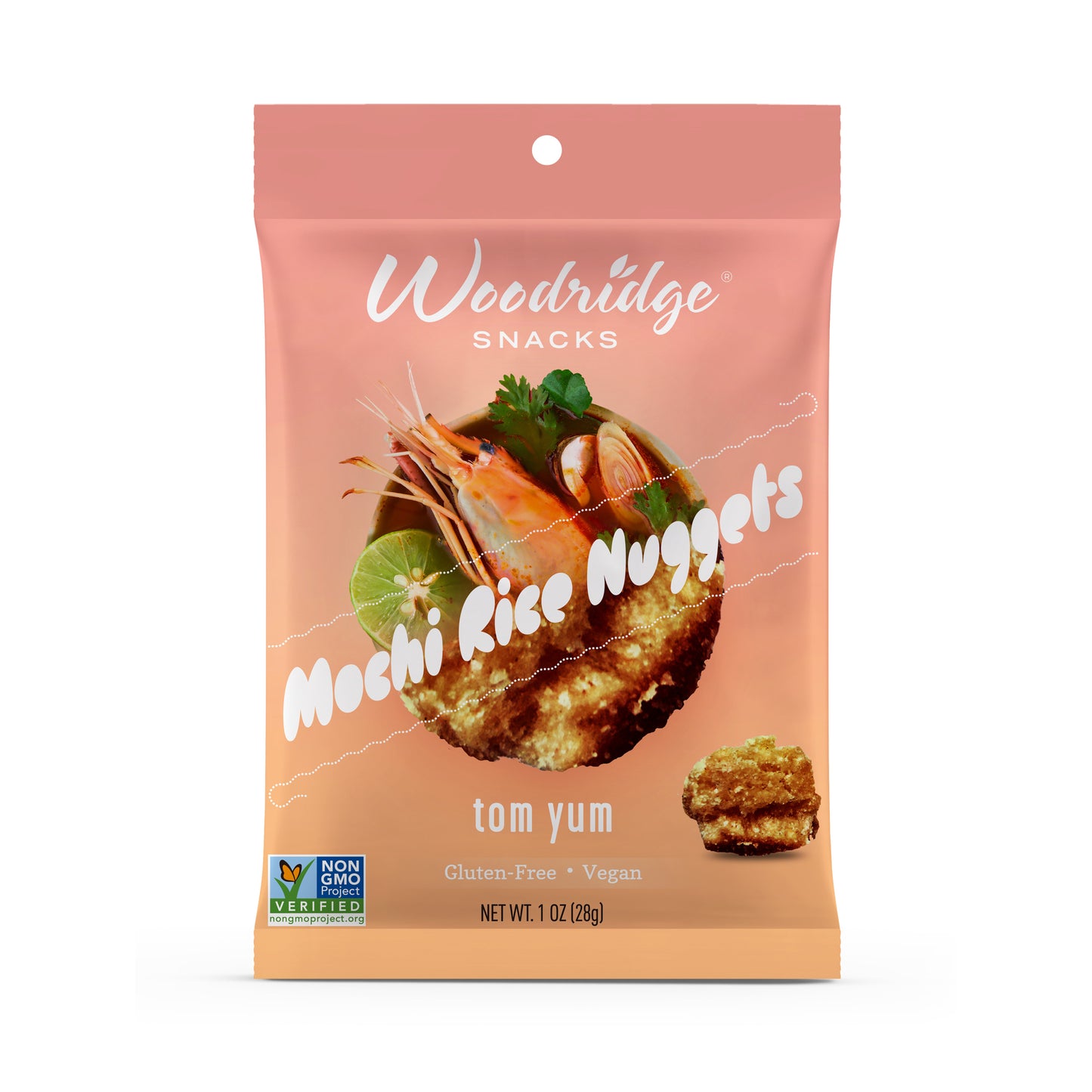 Mochi Rice Nuggets - Tom Yum (Single Serve Bags)