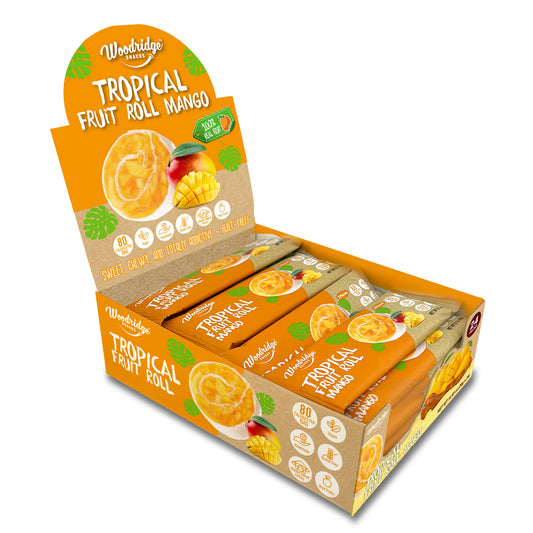 Tropical Fruit Rolls - Mango (24 Single Serve Packs in Display Box)