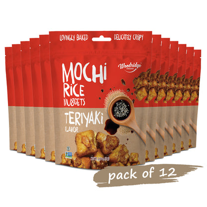 Mochi Rice Nuggets - Teriyaki (2.47 oz./70g Bag)
