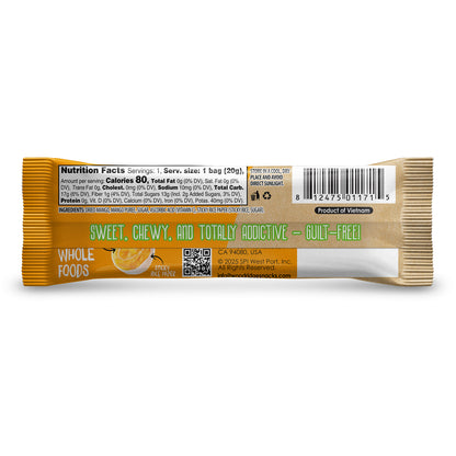 Tropical Fruit Rolls - Mango (24 Single Serve Packs in Display Box)