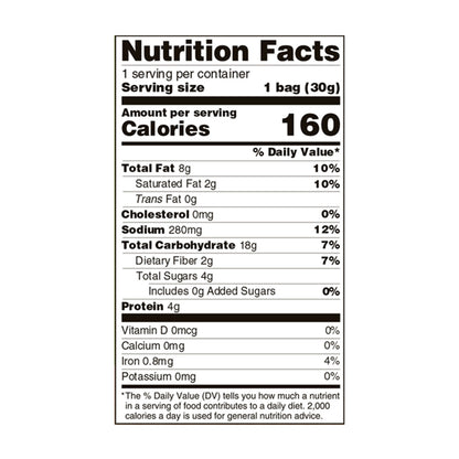 Japanese Yuzu Zest Tempura Veggie Mix (Single Serve Bags)